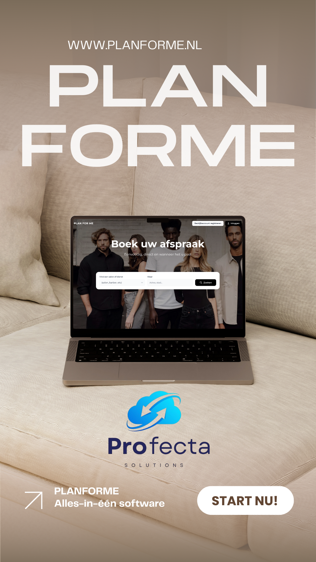 Plan For Me dashboard