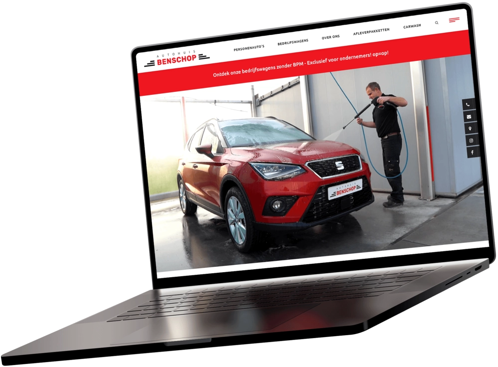 Autohuis Benschop website Laptop Autohuis Benschop website Laptop